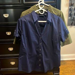 2 New York & Company Woman’s Tops